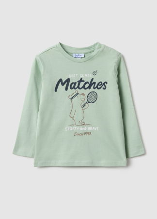 Мальчики 9-36 МЕСЯЦЕВ - OVS Kids Свитшот Для Мальчиков Frosty Green 9-36 Месяцев