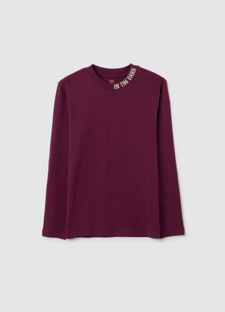 BAIETI - OVS Kids Bluza Grape Wine Baieti 10-15 Ani