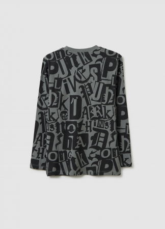 BAIETI - OVS Kids Bluza Gri Baieti 10-15 Ani