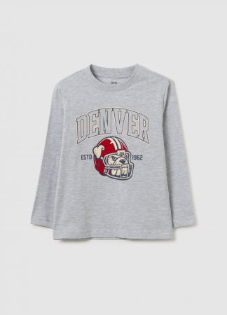 BAIETI - OVS Kids Bluza Gri Baieti 3-10 Ani