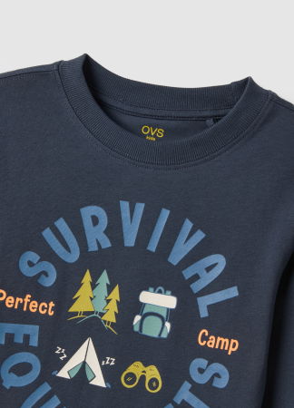 МАЛЬЧИКИ - OVS Kids Свитшот Для Мальчиков Серый 3-10 Лет