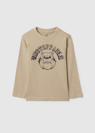 Baieti 3-10 ANI - OVS Kids Bluza Gri Deschis Baieti 3-10 Ani