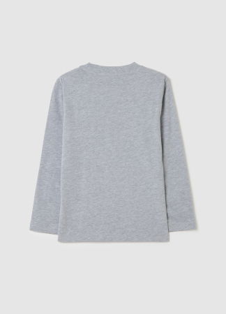 BAIETI - OVS Kids Bluza Gri Deschis Baieti 3-10 Ani