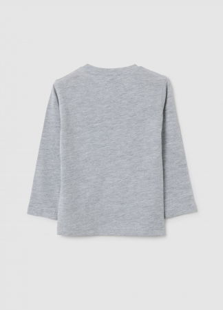 Baieti 9-36 LUNI - OVS Kids Bluza Gri Deschis Baieti 9-36 Luni