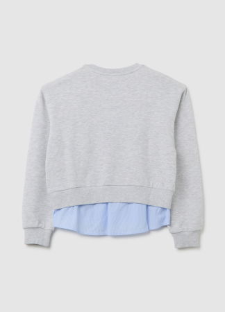 Толстовки - OVS Kids Свитшот Для Девочек Серый 10-15 Лет