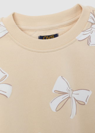 ДЕВОЧКИ - OVS Kids Свитшот С Флисом Для Девочек Серый 3-10 Лет