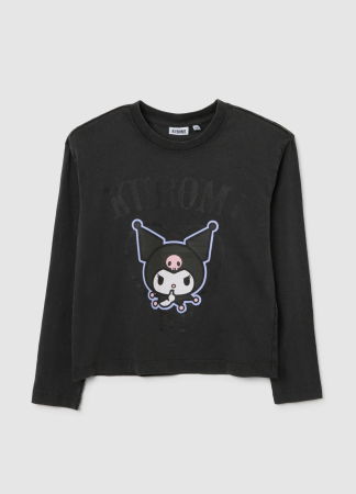 Hanorace - OVS Kids Bluza Gri Inchisa Fete 10-15 Ani