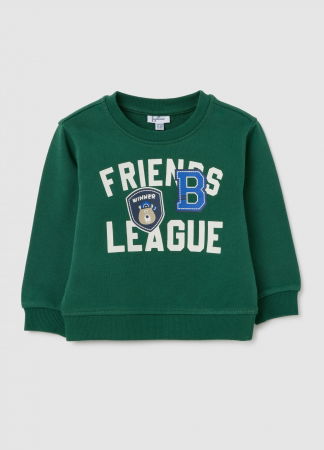 МАЛЬЧИКИ - OVS Kids Свитшот Для Мальчиков Hunter Green 9-36 Месяцев