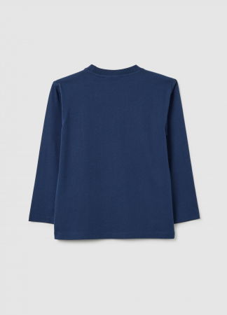 BAIETI - OVS Kids Bluza Insignia Blue Baieti 3-10 Ani