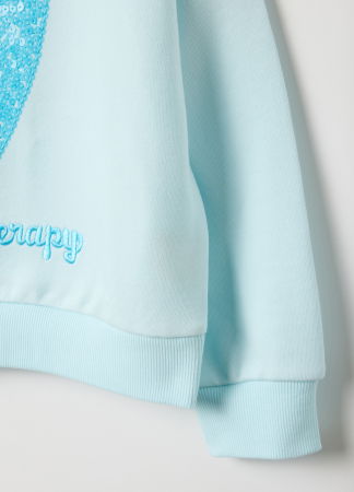 Hanorace - OVS Kids Bluza Light Blue Fete 3-10 Ani