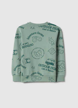 BAIETI - OVS Kids Bluza Lily Pad Baieti 3-10 Ani