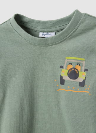 BAIETI - OVS Kids Bluza Lily Pad Baieti 9-36 Luni