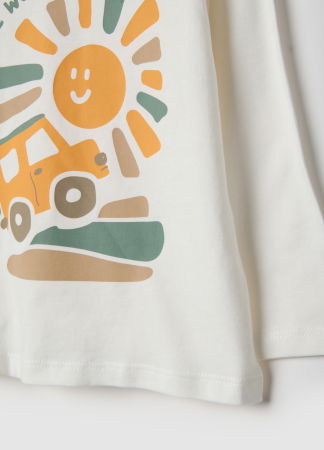 BAIETI - OVS Kids Bluza Lily Pad Baieti 9-36 Luni