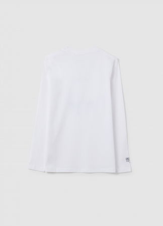 BAIETI - OVS Kids Bluza Lucent White Baieti 10-15 Ani