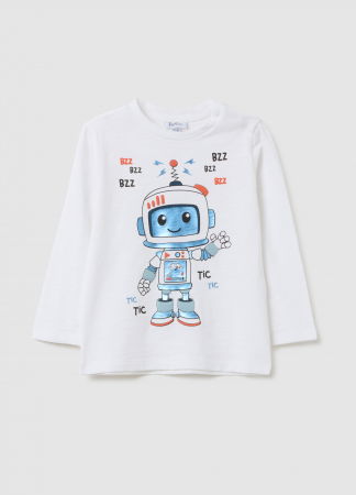 МАЛЬЧИКИ - OVS Kids Свитшот Для Мальчиков Lucent White 9-36 Месяцев