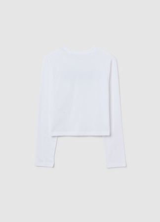 Fetite 10-15 ANI - OVS Kids Bluza Lucent White Fete 10-15 Ani