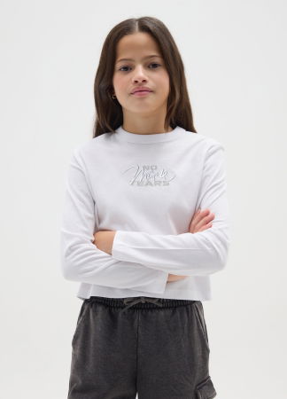 Fetite 10-15 ANI - OVS Kids Bluza Lucent White Fete 10-15 Ani