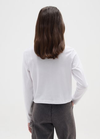 Fetite 10-15 ANI - OVS Kids Bluza Lucent White Fete 10-15 Ani