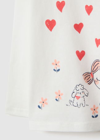 ДЕВОЧКИ - OVS Kids Свитшот Для Девочек Lucent White 9-36 Месяцев