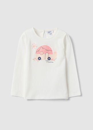 Hanorace - Bluza Lucent White Fete 9-36 Luni