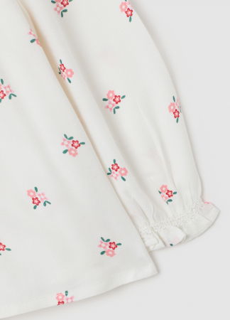 Рубашки - OVS Kids Блузка С Длинным Рукавом Для Девочек White Alyssum 9-36 Месяцев