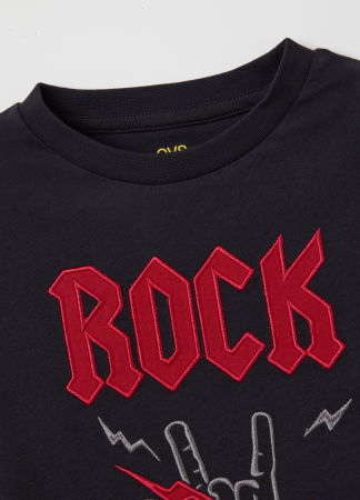 Baieti 3-10 ANI - OVS Kids Bluza Neagra Baieti 3-10 Ani