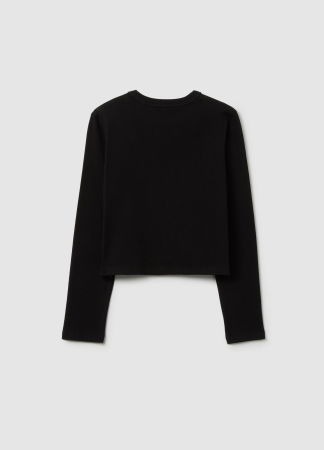 Fetite 10-15 ANI - OVS Kids Bluza Neagra Fete 10-15 Ani