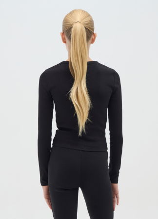 FETE - OVS Kids Bluza Neagra Fete 10-15 Ani