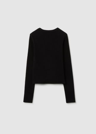 Fetite 10-15 ANI - OVS Kids Bluza Neagra Fete 10-15 Ani