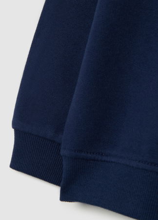 BAIETI - OVS Kids Bluza Cu Fleece Pageant Blue Baieti 9-36 Luni