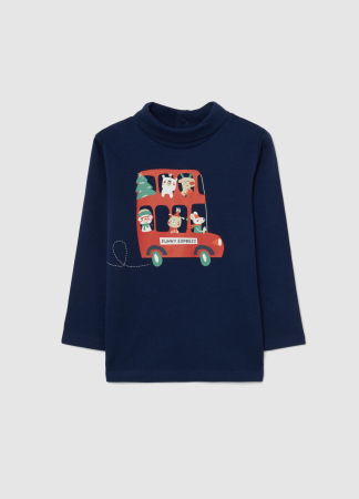 BAIETI - OVS Kids Bluza Pageant Blue Baieti 9-36 Luni