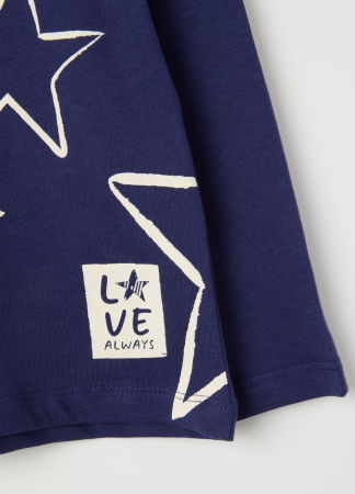 Толстовки - OVS Kids Свитшот Для Девочек Patriot Blue 3-10 Лет