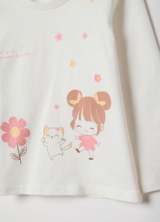 FETE - OVS Kids Bluza Peach Cobbler Fete 9-36 Luni