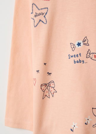 ДЕВОЧКИ - OVS Kids Свитшот Для Девочек Peach Quartz 9-36 Месяцев