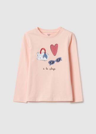 ДЕВОЧКИ - OVS Kids Свитшот Для Девочек Pearl Blush 3-10 Лет