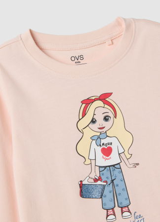 ДЕВОЧКИ - OVS Kids Свитшот Для Девочек Pearl Blush 3-10 Лет