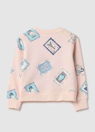 ДЕВОЧКИ - OVS Kids Свитшот Для Девочек Pearl Blush 3-10 Лет