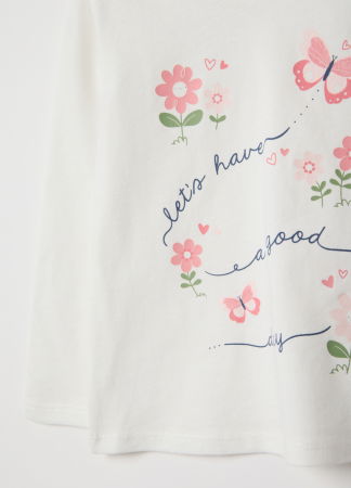 FETE - OVS Kids Bluza Piersic Fete 9-36 Luni