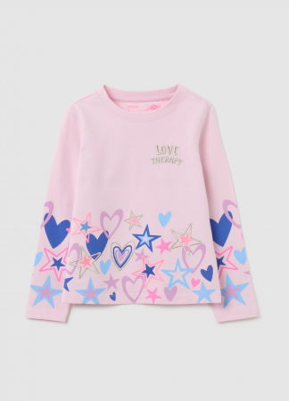 ДЕВОЧКИ - OVS Kids Свитшот Для Девочек Pink Tulle 3-10 Лет