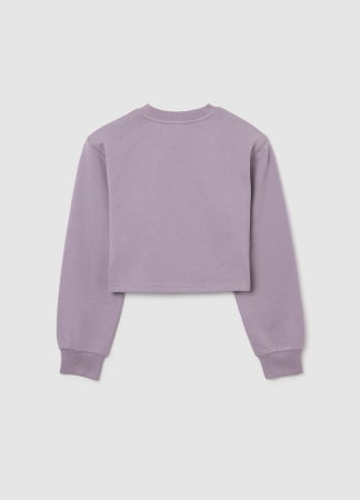 Толстовки - OVS Kids Свитшот С Флисом Для Девочек Purple Ash 10-15 Лет