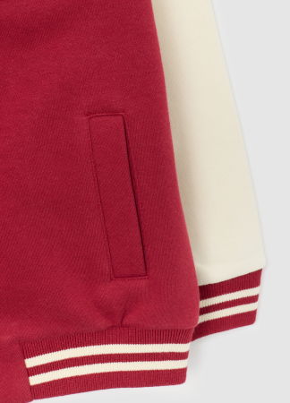 Baieti 3-10 ANI - OVS Kids Bluza Cu Fleece Rhubarb Baieti 3-10 Ani