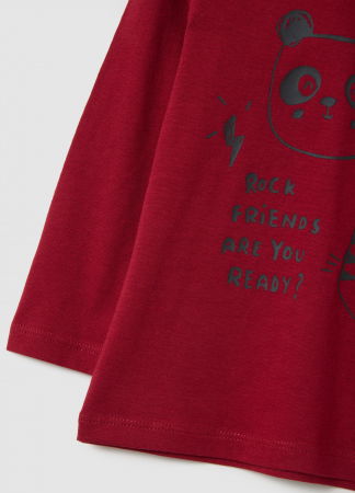 Baieti 9-36 LUNI - OVS Kids Bluza Rhubarb Baieti 9-36 Luni