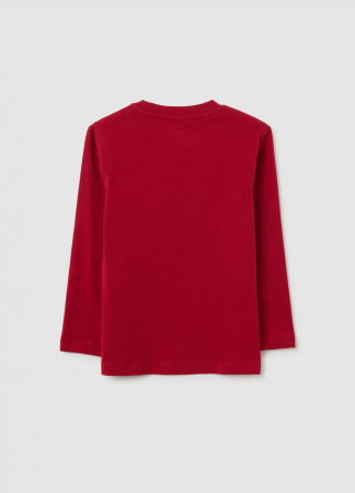 OVS Kids Bluza Rhythmic Red Baieti 3-10 Ani [1]