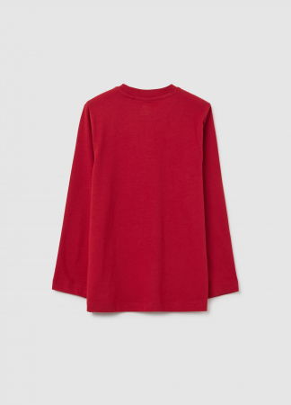 Hanorace - OVS Kids Bluza Rhythmic Red Baieti 3-10 Ani