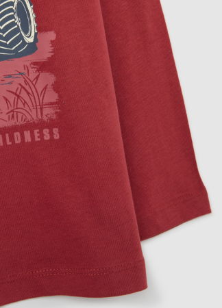 Baieti 3-10 ANI - OVS Kids Bluza Rosie Baieti 3-10 Ani