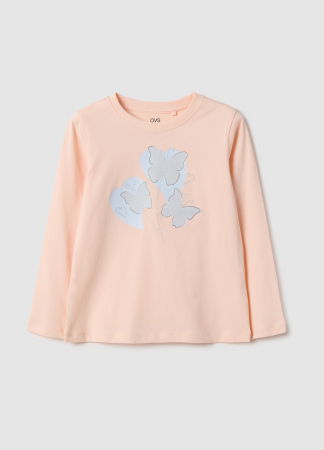 FETE - OVS Kids Bluza Roz Fete 3-10 Ani