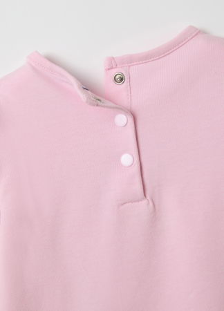 FETE - OVS Kids Bluza Roz Fete 9-36 Luni