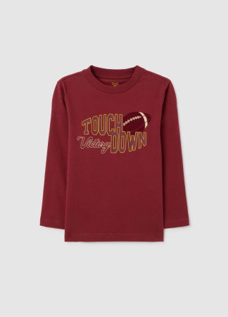 МАЛЬЧИКИ - OVS Kids Свитшот Для Мальчиков Ruby Wine 3-10 Лет