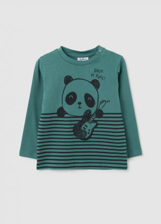 Baieti 9-36 LUNI - OVS Kids Bluza Sagebrush Green Baieti 9-36 Luni