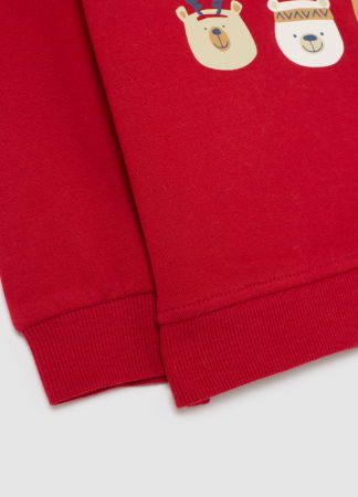 BAIETI - OVS Kids Bluza Savvy Red Baieti 9-36 Luni